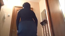 زن روسی با یک موی دم ...